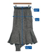 sacai（サカイ）ロング・マキシ丈スカート 黒 サイズ:0(XS位) レディース/2200640558048