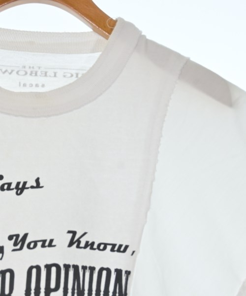 sacai（サカイ）Tシャツ・カットソー 白 サイズ:2(M位) レディース/2200640583026