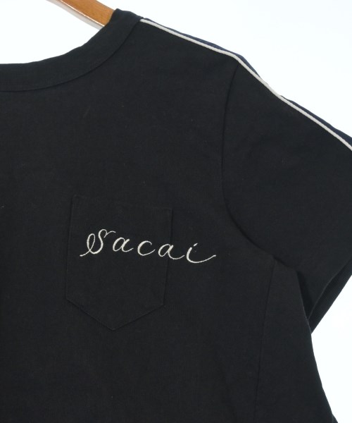 sacai（サカイ）Tシャツ・カットソー 黒 サイズ:1(S位) レディース/2200640583033