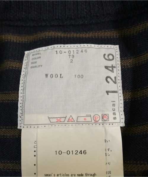 sacai（サカイ）カーディガン 黒 サイズ:2(M位) レディース/2200633523015