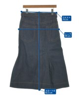 sacai（サカイ）ロング・マキシ丈スカート 紺 サイズ:1(S位) レディース/2200641978012