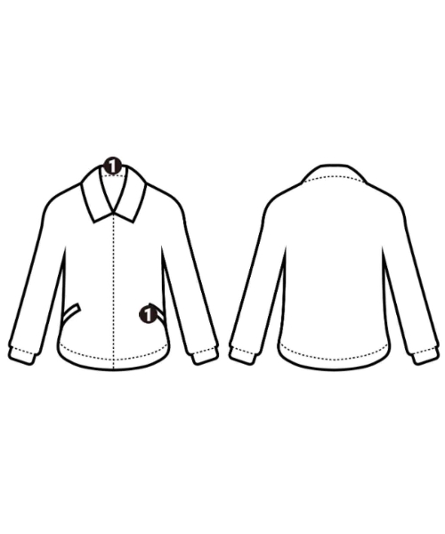 sacai（サカイ）スタジャン 紺 サイズ:1(S位) レディース/2200642006011