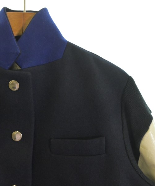 sacai（サカイ）スタジャン 紺 サイズ:1(S位) レディース/2200642006011