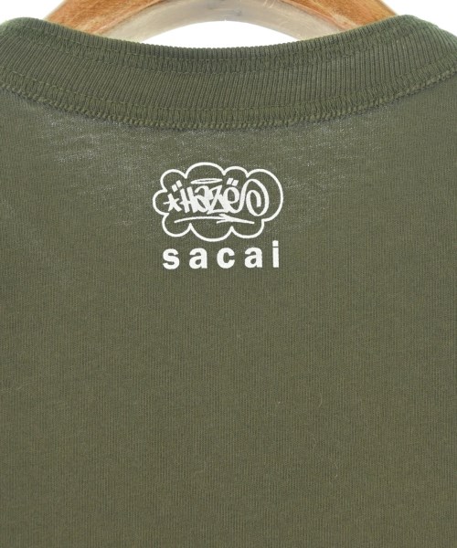 sacai（サカイ）Tシャツ・カットソー カーキ サイズ:0(XS位) レディース/2200642006035