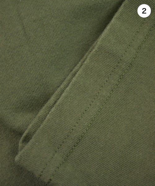 sacai（サカイ）Tシャツ・カットソー カーキ サイズ:0(XS位) レディース/2200642006035