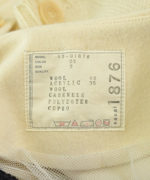 sacai（サカイ）ワンピース 白 サイズ:2(M位) レディース/2200621353167