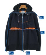 sacai（サカイ）パーカー 紺 サイズ:1(S位) レディース/2200623358023