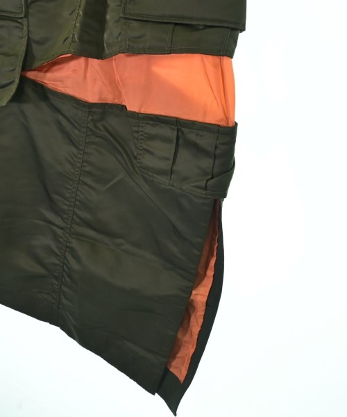 sacai（サカイ）ロング・マキシ丈スカート カーキ サイズ:0(XS位) レディース/2200623358108