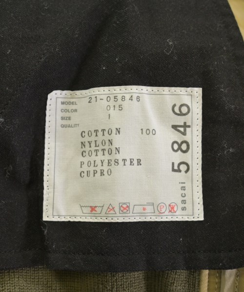 sacai（サカイ）その他 ベージュ サイズ:1(S位) レディース/2200629100046