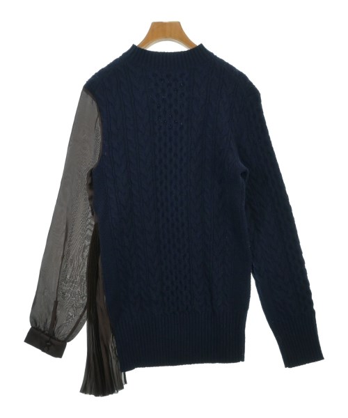 sacai（サカイ）ニット・セーター 紺 サイズ:2(M位) レディース/2200642420084