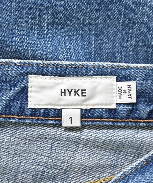 HYKE（ハイク）ひざ丈スカート 青 サイズ:1(S位) レディース/2200610964459