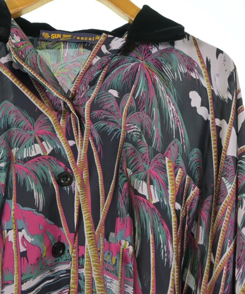 sacai（サカイ）カジュアルシャツ 紺 サイズ:2(M位) レディース/2200632893096