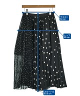 sacai（サカイ）ロング・マキシ丈スカート 黒 サイズ:1(S位) レディース/2200642959034