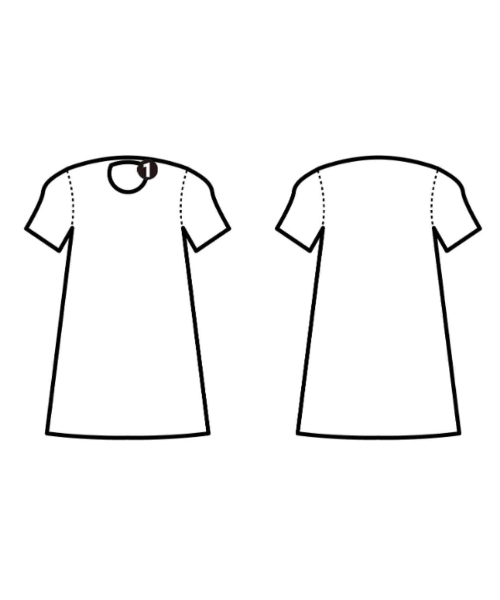 sacai（サカイ）ワンピース 紺 サイズ:1(S位) レディース/2200626707095