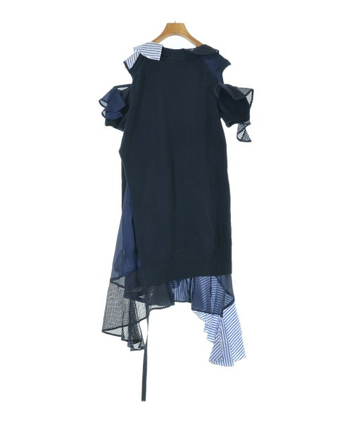 sacai（サカイ）ワンピース 紺 サイズ:1(S位) レディース/2200626707095