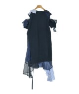 sacai（サカイ）ワンピース 紺 サイズ:1(S位) レディース/2200626707095