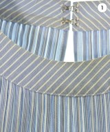 sacai（サカイ）ブラウス 青 サイズ:1(S位) レディース/2200626707262