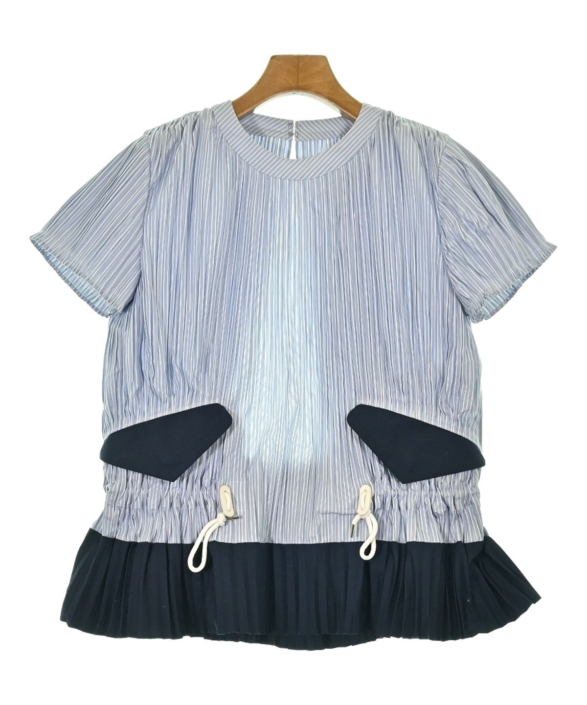 sacai（サカイ）ブラウス 青 サイズ:1(S位) レディース/2200626707262