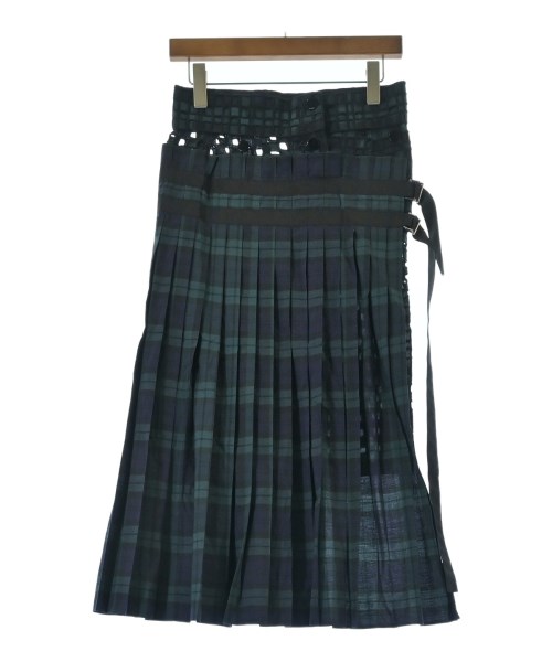 sacai(サカイ)ロング・マキシ丈スカート 紺 サイズ:2(M位)/2200626707347