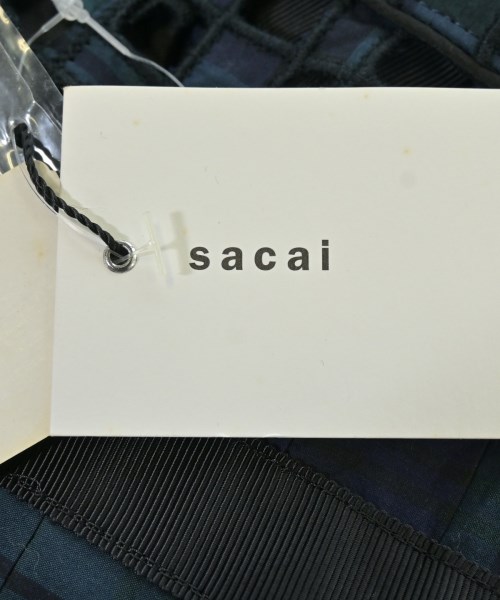 sacai（サカイ）ロング・マキシ丈スカート 紺 サイズ:2(M位) レディース/2200626707347