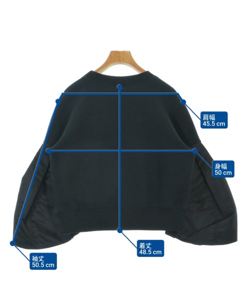 sacai（サカイ）スウェット 黒 サイズ:2(M位) レディース/2200635299031