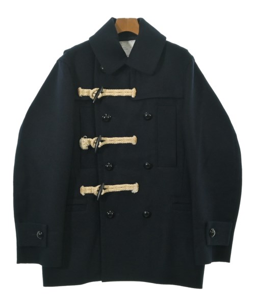 sacai(サカイ)ダッフルコート 紺 サイズ:2(M位)/2200644035026