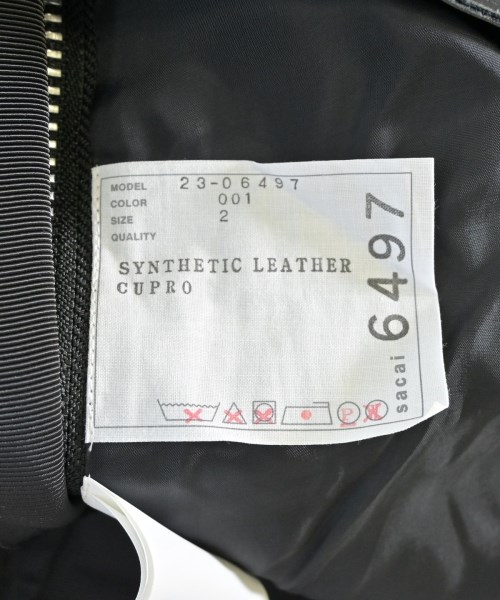 sacai（サカイ）ブラウス 黒 サイズ:2(M位) レディース/2200644358101