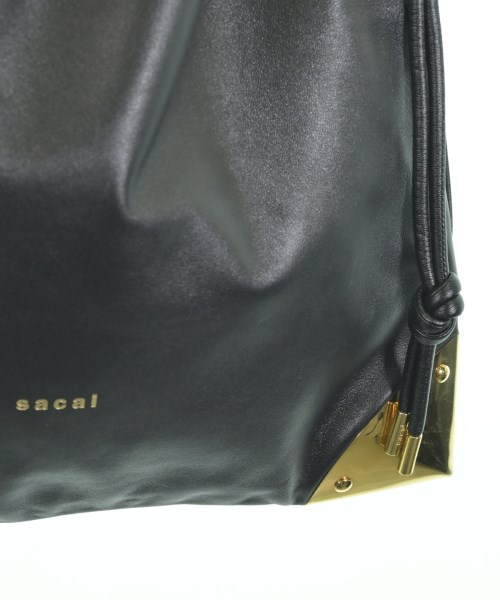 sacai（サカイ）トートバッグ 黒 サイズ:- レディース/2200644730037