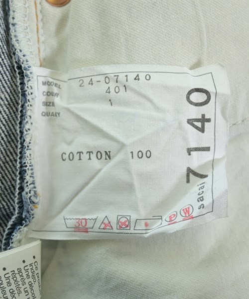 sacai（サカイ）デニムパンツ 青 サイズ:1(S位) レディース/2200644735018