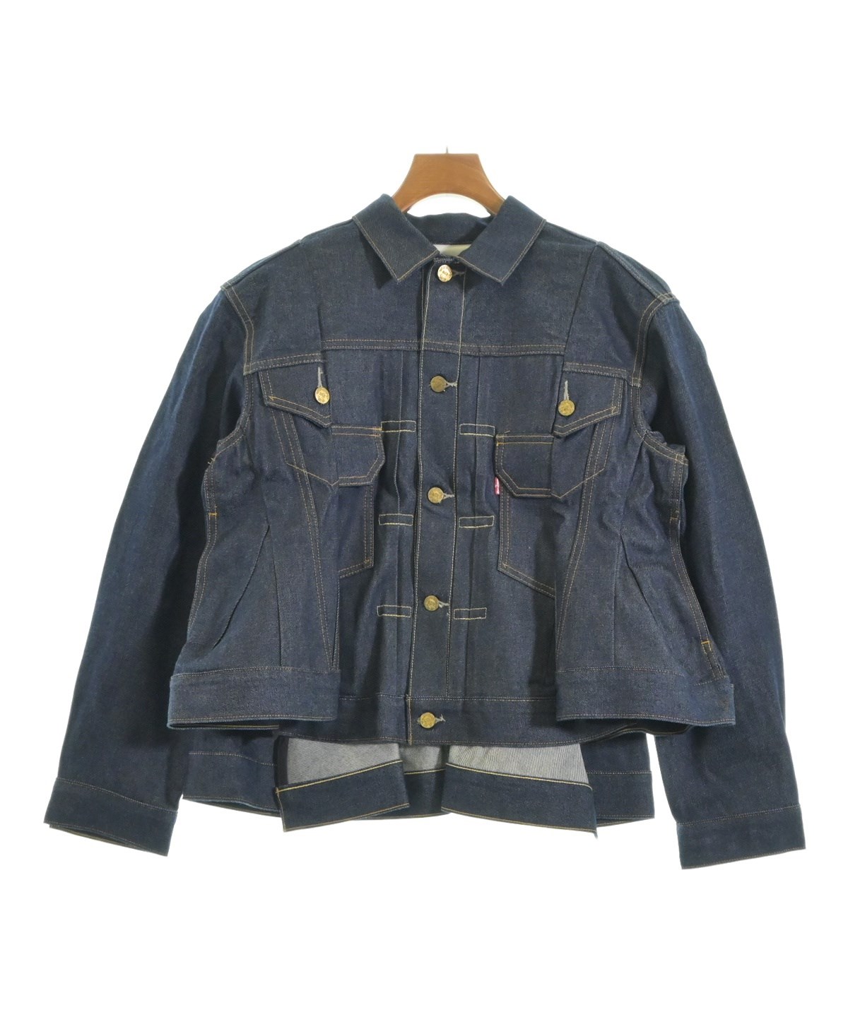 sacai（サカイ）デニムジャケット 紺 サイズ:S レディース