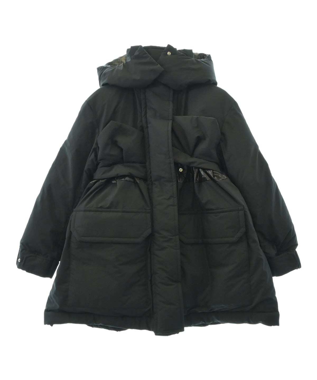 sacai（サカイ）ダウンコート 黒 サイズ:1(S位) レディース