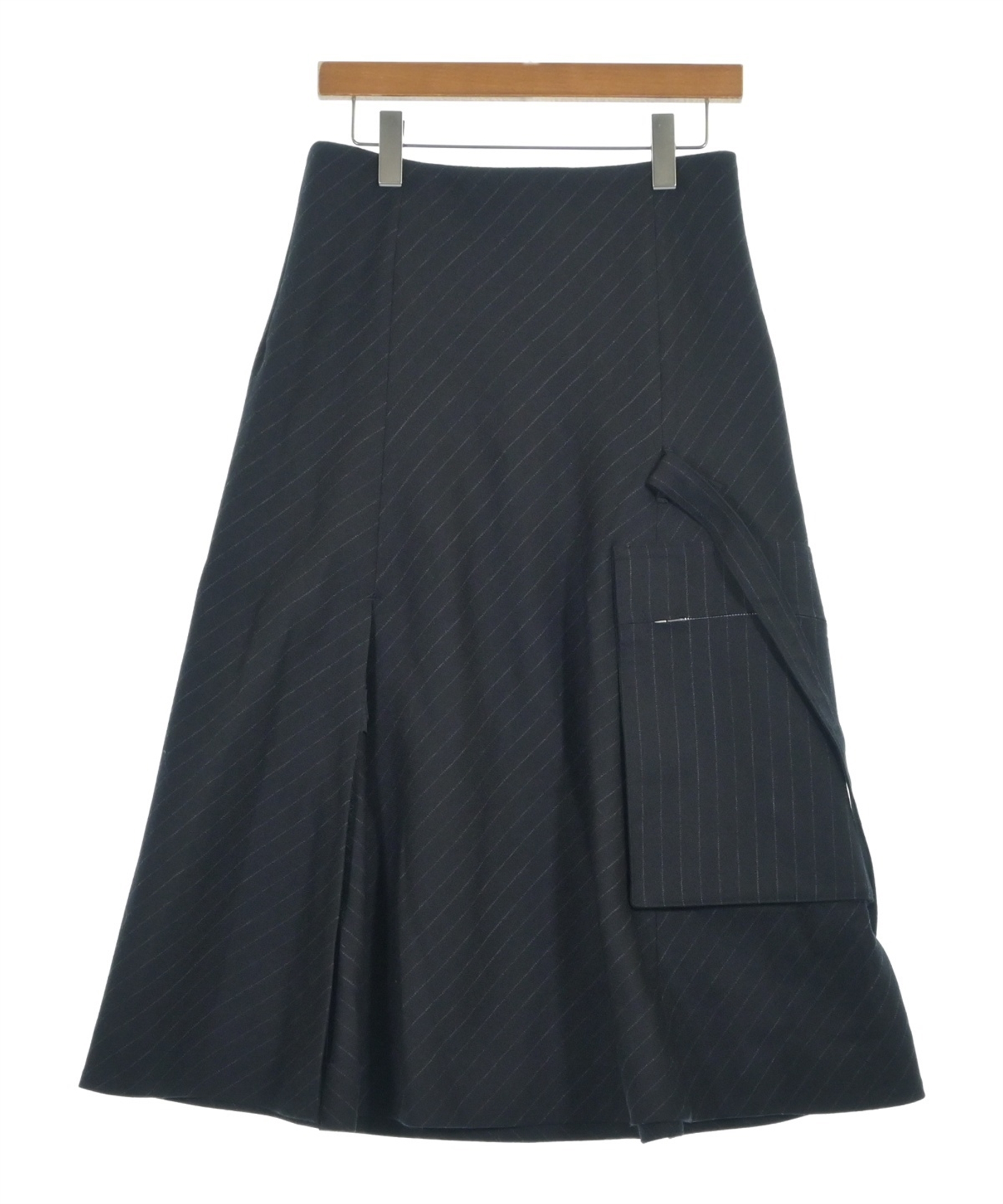 sacai（サカイ）ロング・マキシ丈スカート 黒 サイズ:3(L位