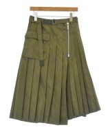 sacai ひざ丈スカート