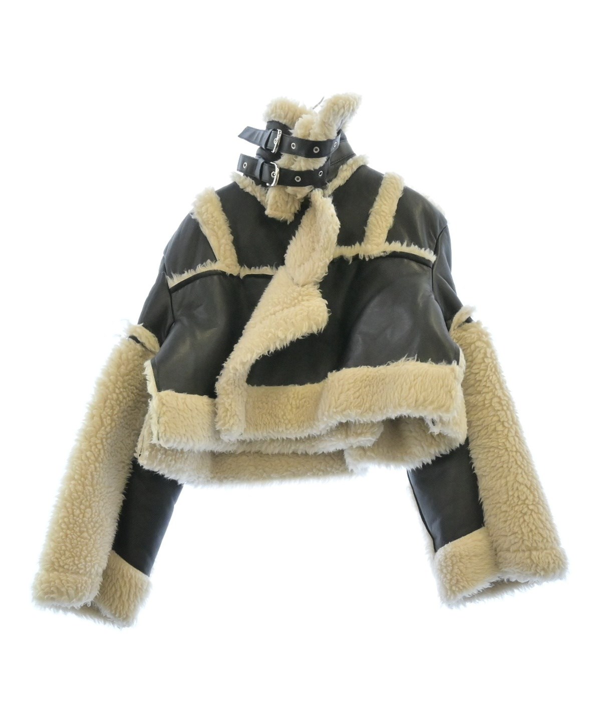 sacai（サカイ）ライダース 黒 サイズ:1(S位) レディース |【公式】ブランド古着・中古通販はRAGTAG（ラグタグ）