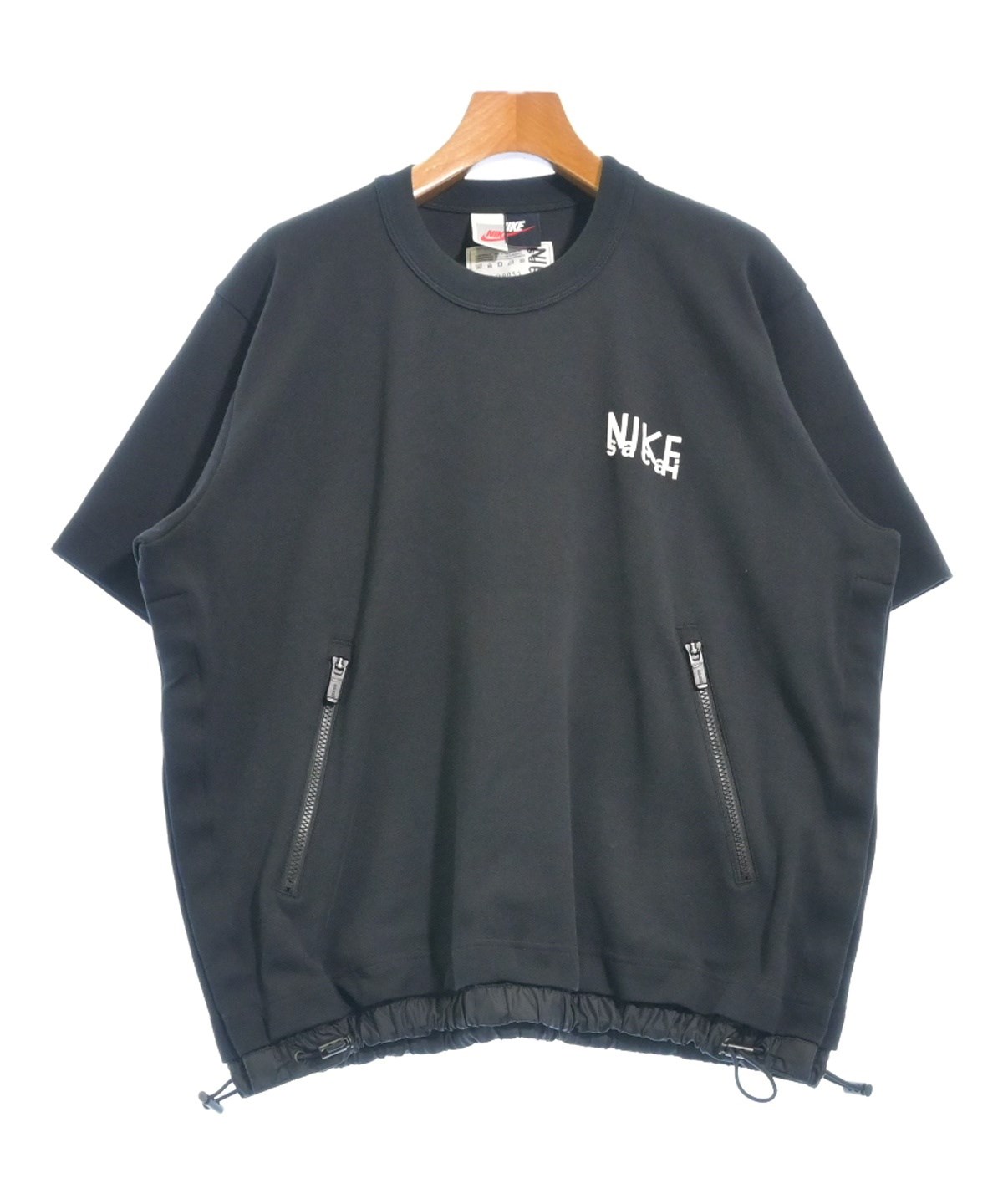 sacai（サカイ）Tシャツ・カットソー 黒 サイズ:S レディース