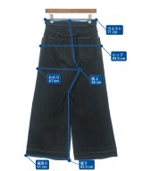 sacai（サカイ）デニムパンツ 黒 サイズ:0(XS位) レディース/2200622800011