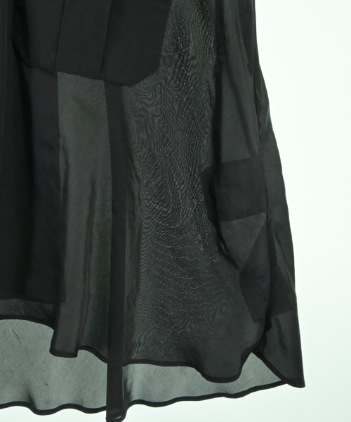 sacai（サカイ）カジュアルシャツ 黒 サイズ:1(S位) レディース/2200622800035