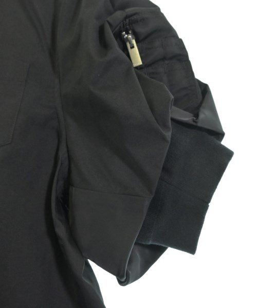 sacai（サカイ）カジュアルシャツ 黒 サイズ:1(S位) レディース/2200623117026