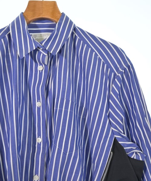 sacai（サカイ）カジュアルシャツ 青 サイズ:1(S位) レディース/2200613549363