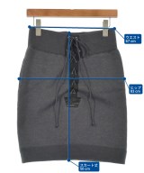 sacai luck（サカイラック）ミニスカート グレー サイズ:2(M位) レディース/2200623546161