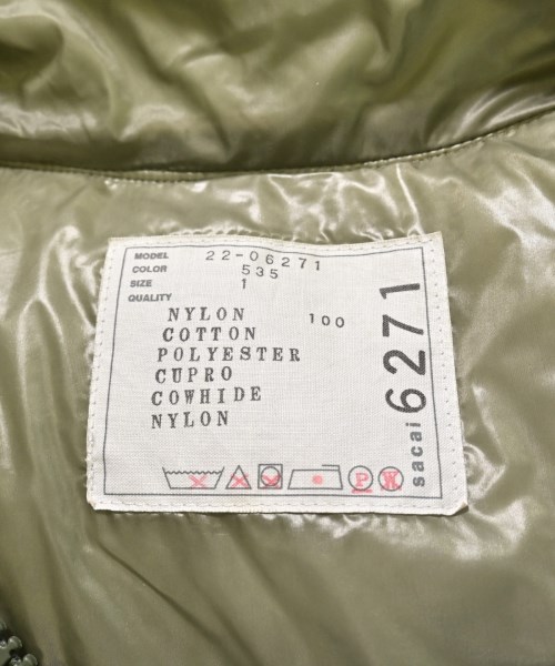 sacai（サカイ）トレンチコート カーキ サイズ:1(S位) レディース/2200624051015