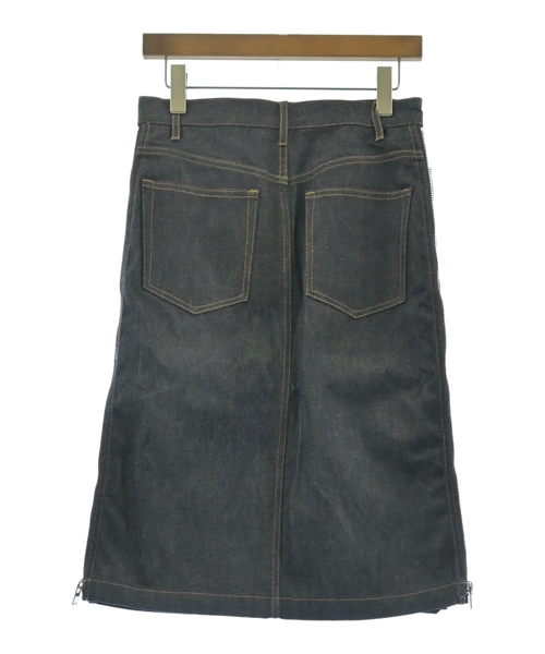 sacai（サカイ）ひざ丈スカート 紺 サイズ:36(S位) レディース/2200624493068