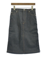 sacai（サカイ）ひざ丈スカート 紺 サイズ:36(S位) レディース/2200624493068