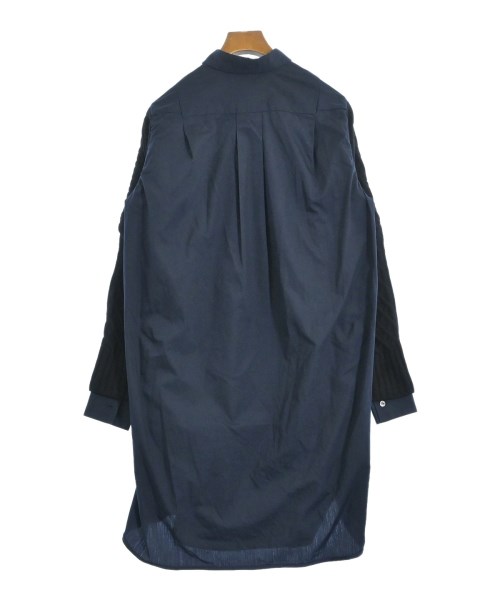 sacai（サカイ）シャツワンピース 紺 サイズ:3(L位) レディース/2200624657026