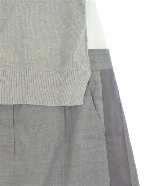 sacai（サカイ）ワンピース グレー サイズ:2(M位) レディース/2200613845038