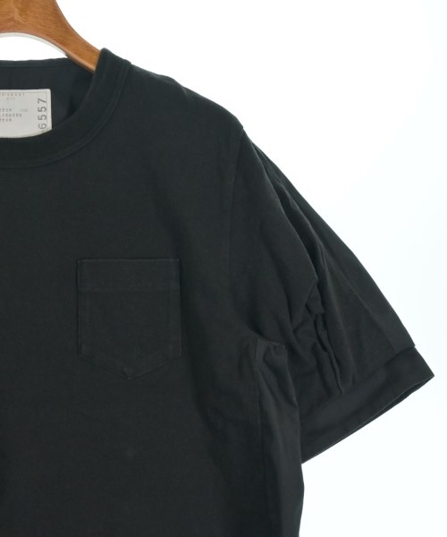 sacai（サカイ）Tシャツ・カットソー 黒 サイズ:1(S位) レディース/2200613845052