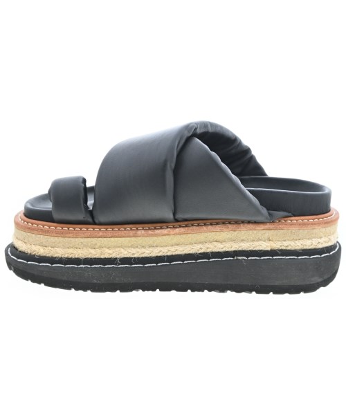 sacai（サカイ）サンダル 黒 サイズ:EU38(24.5cm位) レディース/2200613845076
