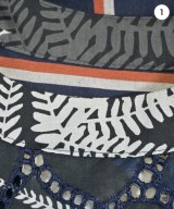 sacai（サカイ）カジュアルシャツ 紺 サイズ:2(M位) レディース/2200626304140