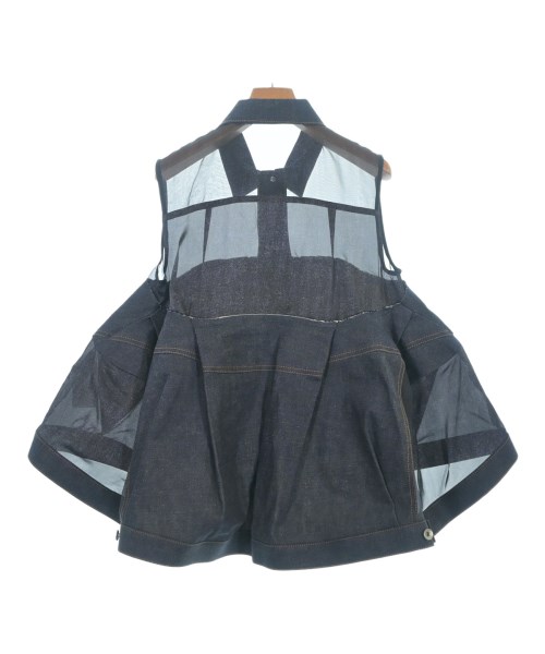 sacai（サカイ）ブラウス 紺 サイズ:2(M位) レディース/2200626695019