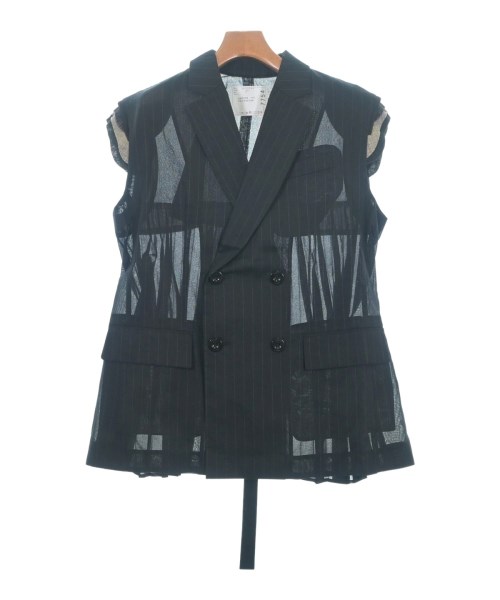 sacai(サカイ)カジュアルジャケット 黒 サイズ:2(M位)/2200626695064